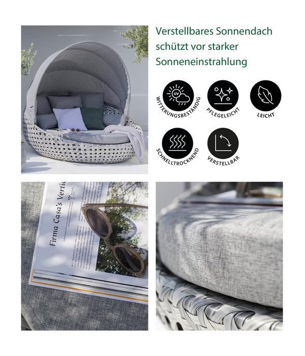 Dehner Sunlounger Miami