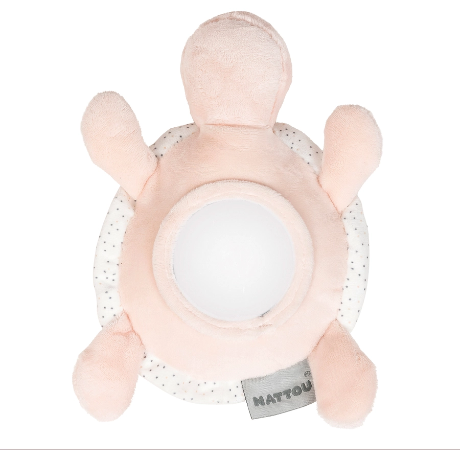 Nattou Lapidou Aktivitätenschildkröte rosa