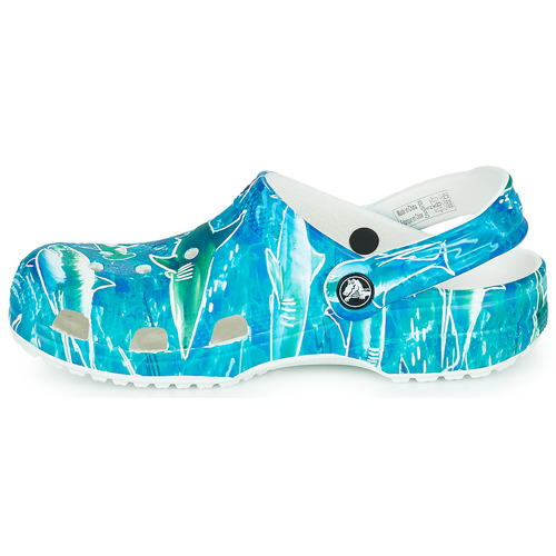Crocs - CLASSIC POOL PARTY CLOG K - Bleu