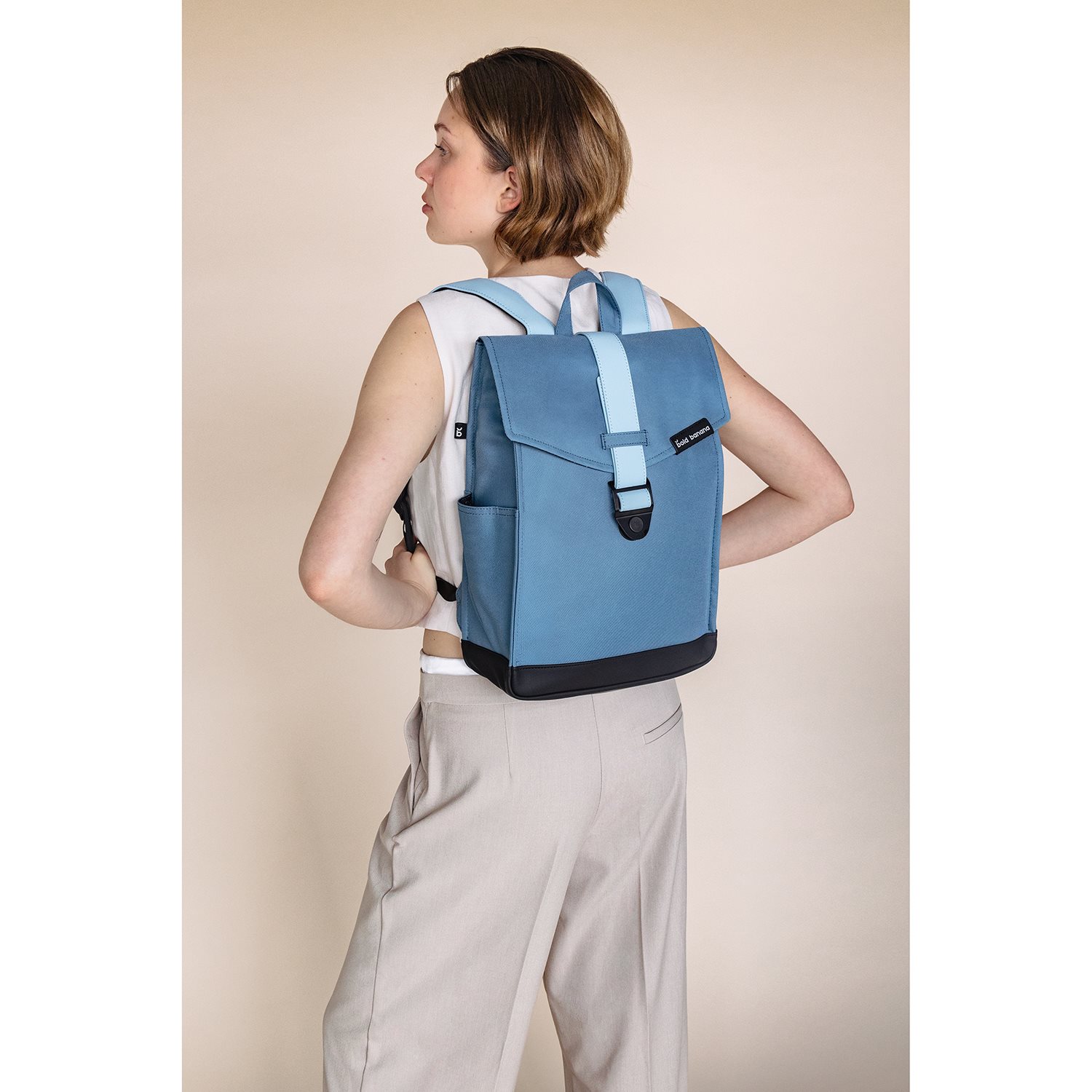 Bold Banana Envelope Backpack blue breeze
