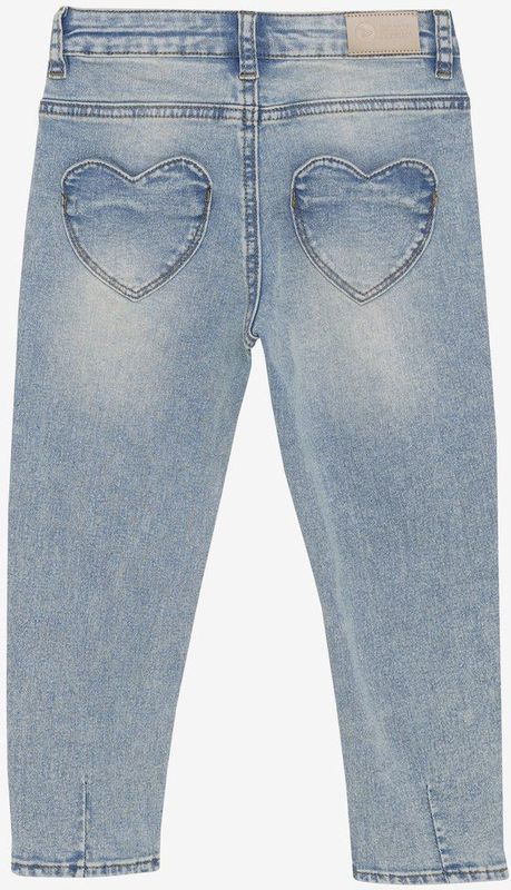 DAILY7 - 2500 Mom Fit Heart Pocket - Jeans - Lichtblauw
