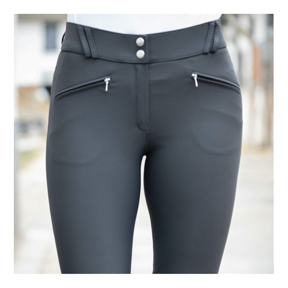 Pénélope ROCKY - Pantalon siliconé Femme gris fonce