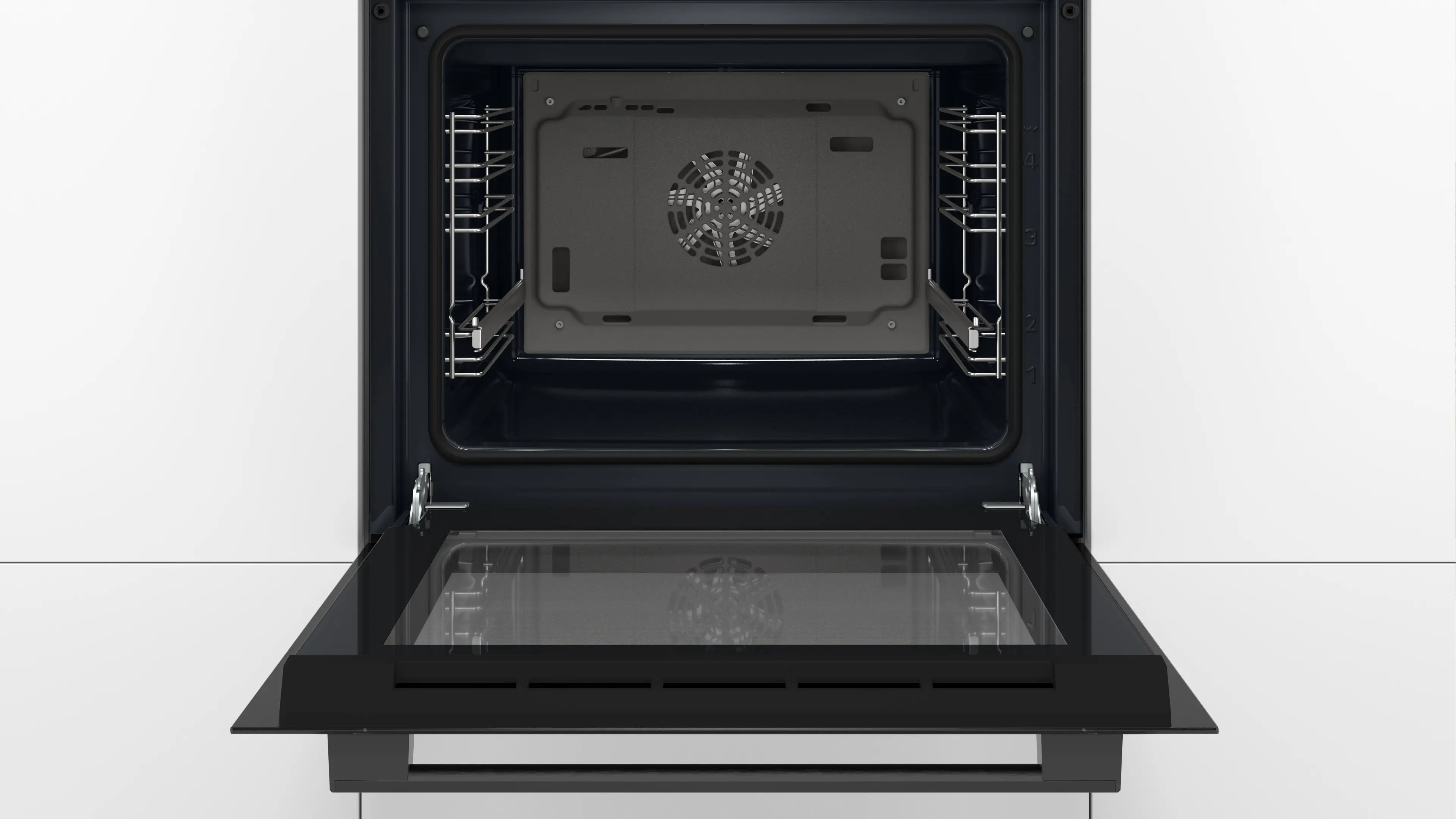 Serie 2 Bakoven 60 x 60 cm Zwart