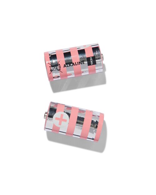 2 piles alcalines extra power C