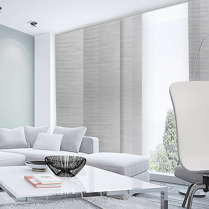 Panneau japonais juno gris l.45 x H.260 cm