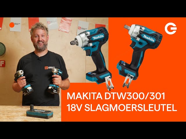 Makita DTW300Z 18V Li-ion Accu slagmoersleutel body - 330Nm - 1/2