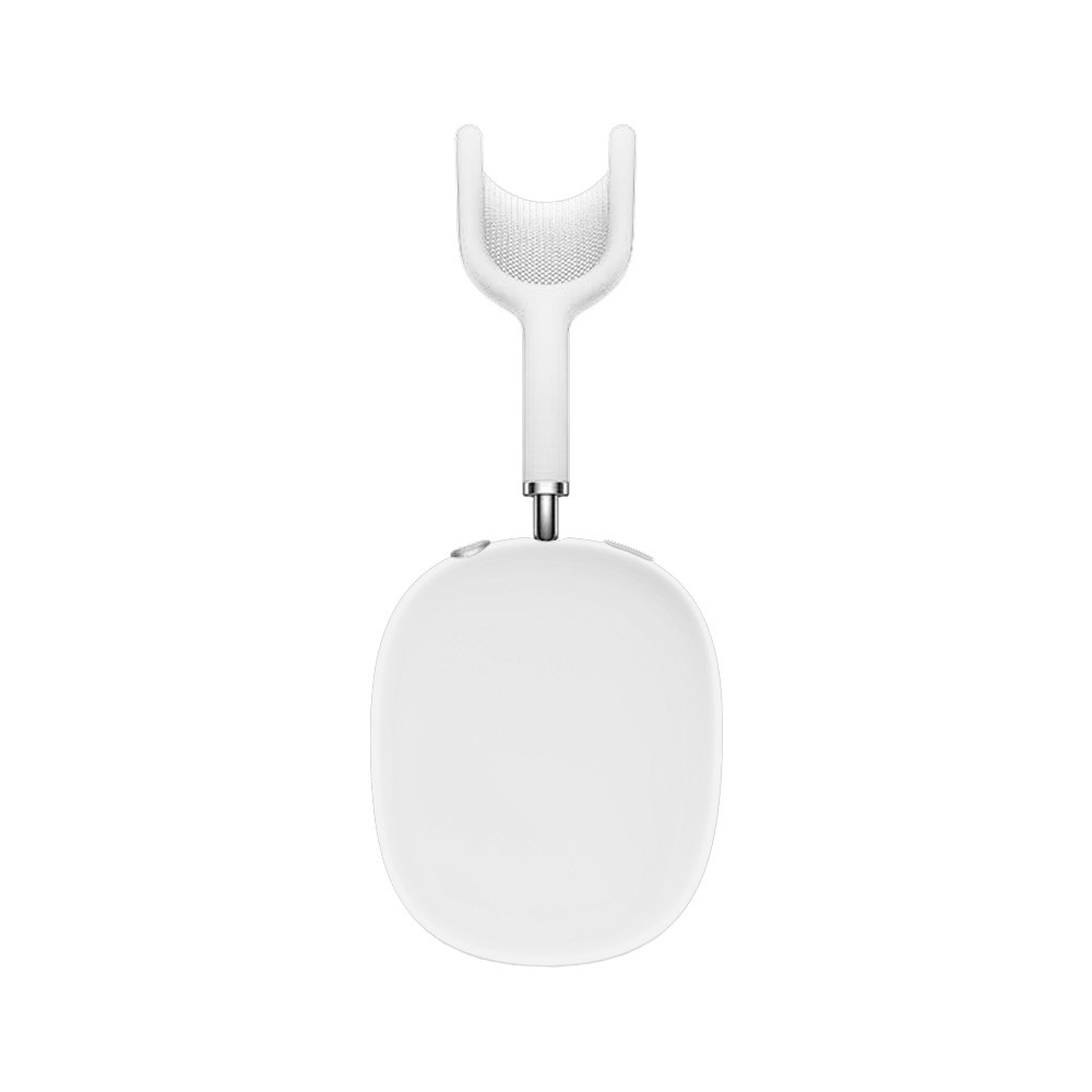 (5-tlg.Set) AirPods Max Silikon Hülle Schutz Abdeckung - Weiss