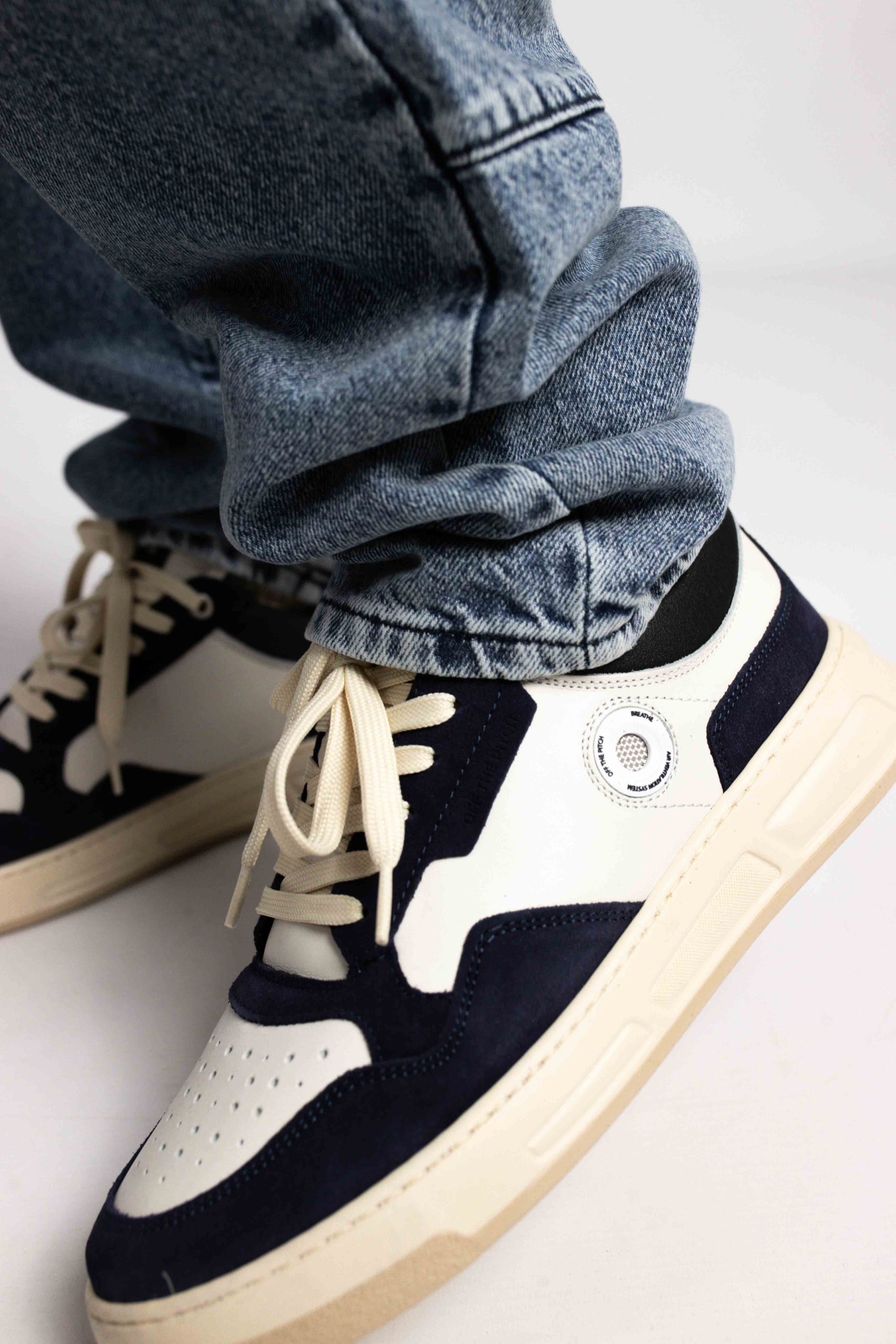 Off The Pitch Breathe Sneakers Heren Blauw/Beige