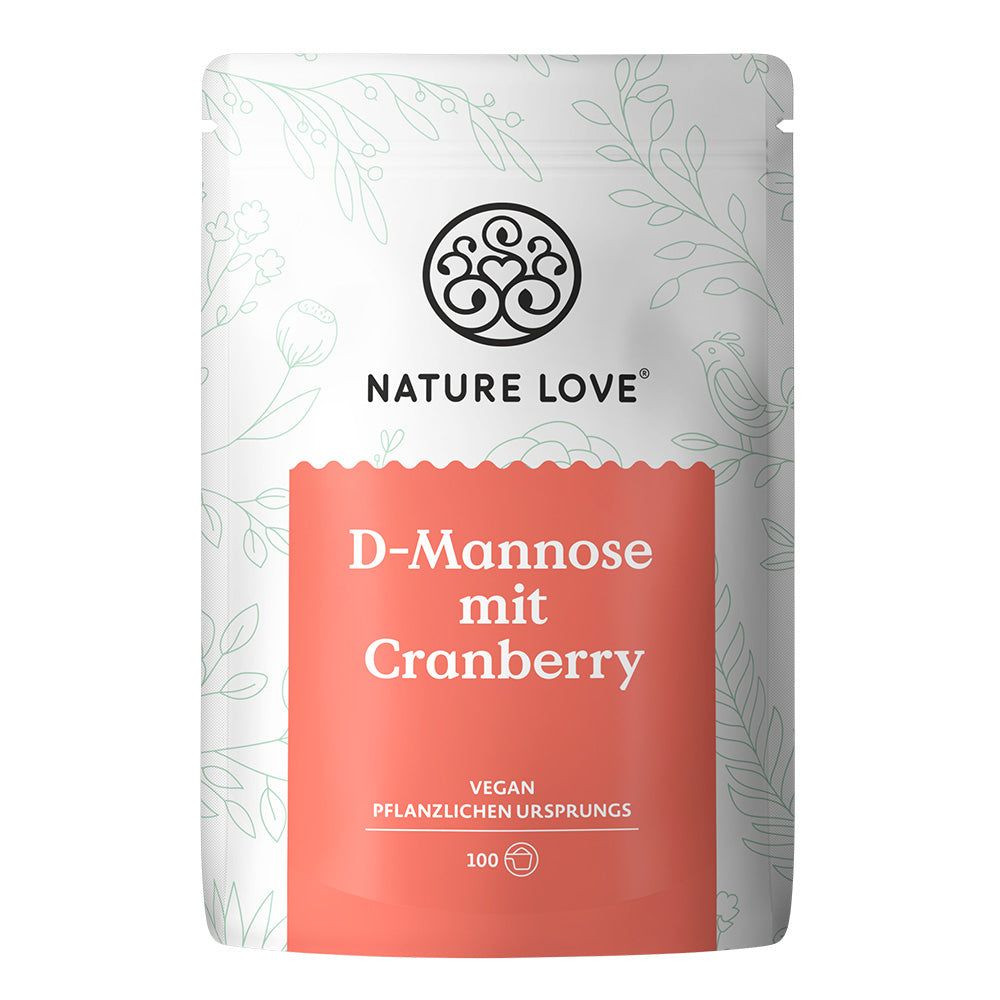 NATURE LOVE® D-Mannose mit Cranberry