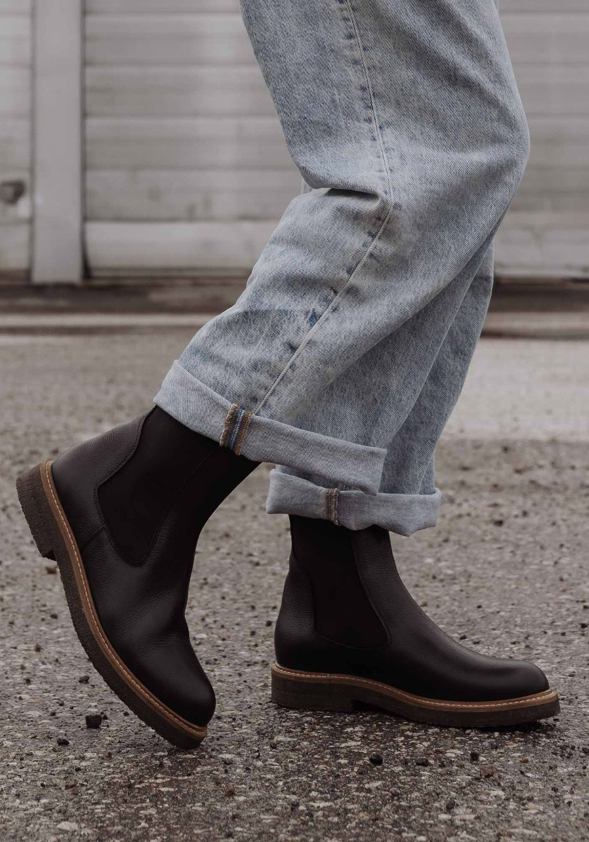 KAVAT Chelsea Boot Hudiksvall Black