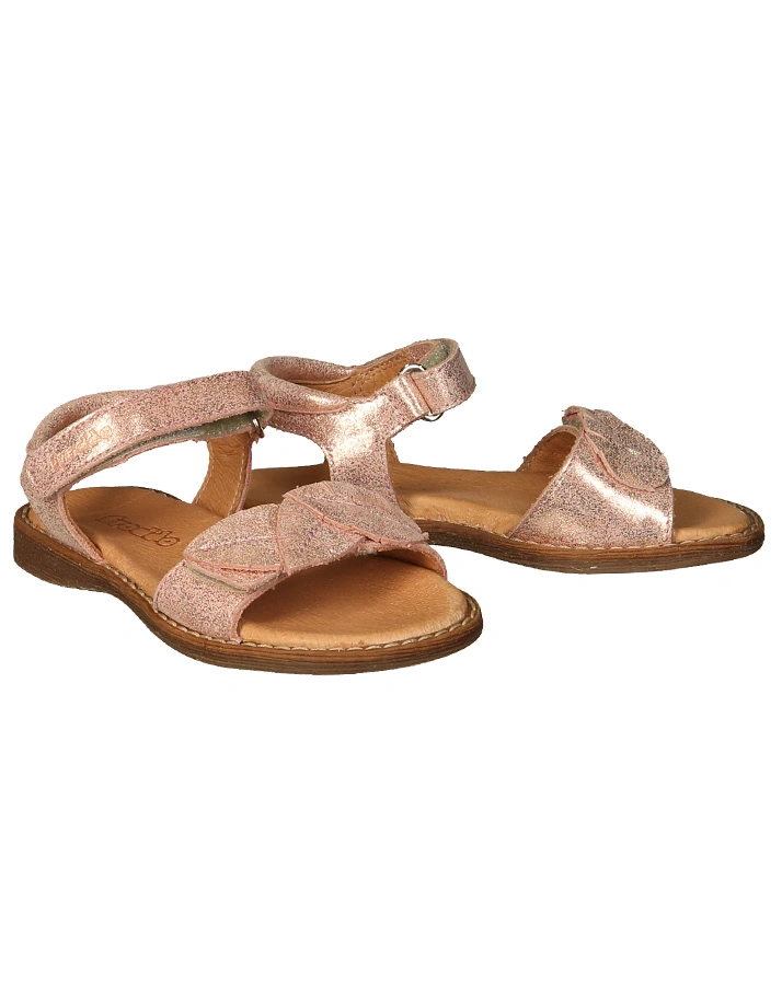 Sandalen LORE LEAVES in rosa metallic