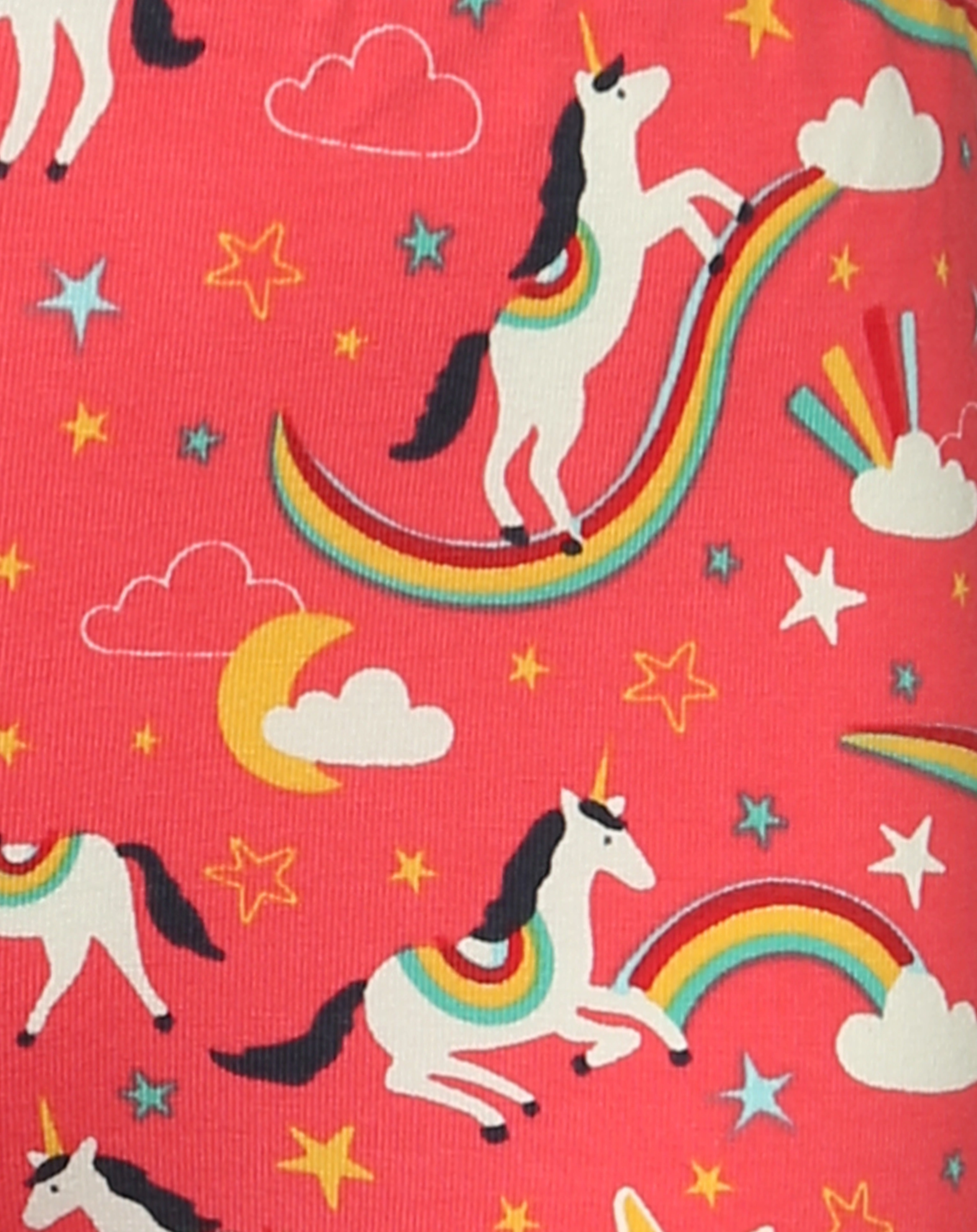 Leggings LIBBY - COSMIC UNICORN in watermelon