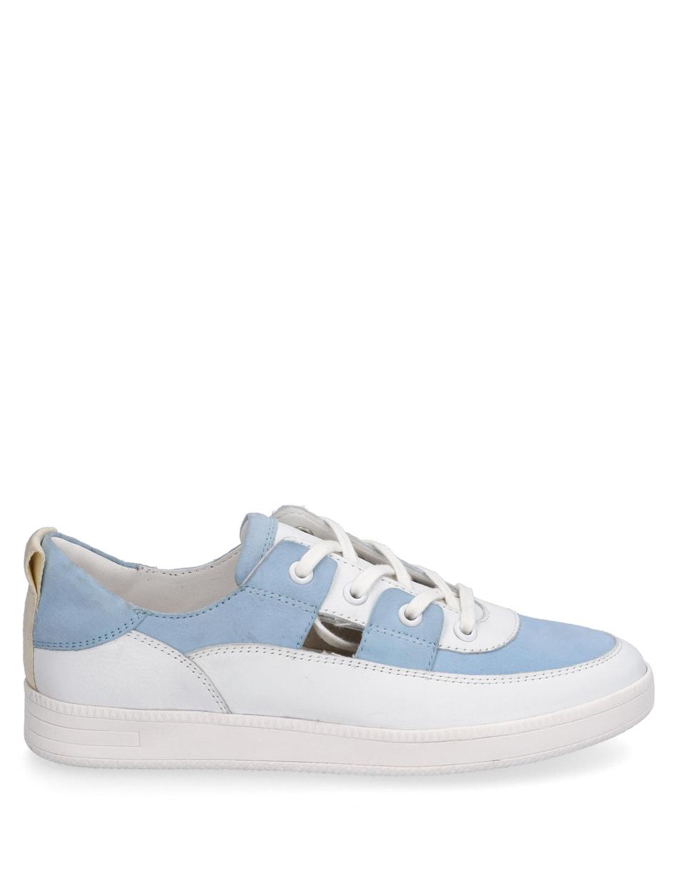 Sneaker Marling 03, weiss-skyblue