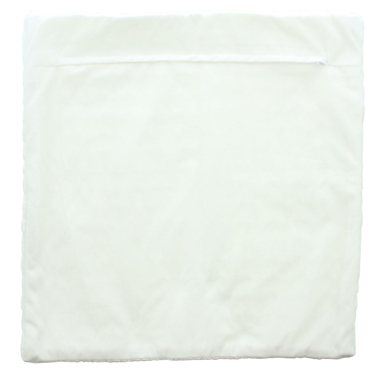 FRANK FLECHTWAREN | Kabelgebreide kussenhoes, crème, 45 x 45 cm, zonder vulling, bijpassend binnenkussen artikelnr. 33.016.8, POLYESTER