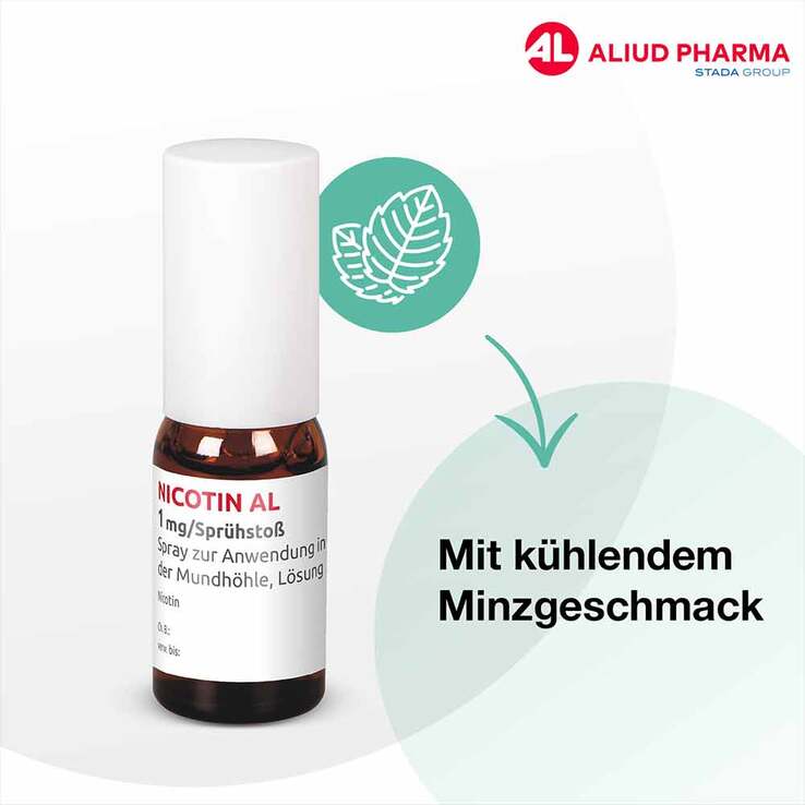 NICOTIN AL 1mg/Sprühstoß Spray, 1 St