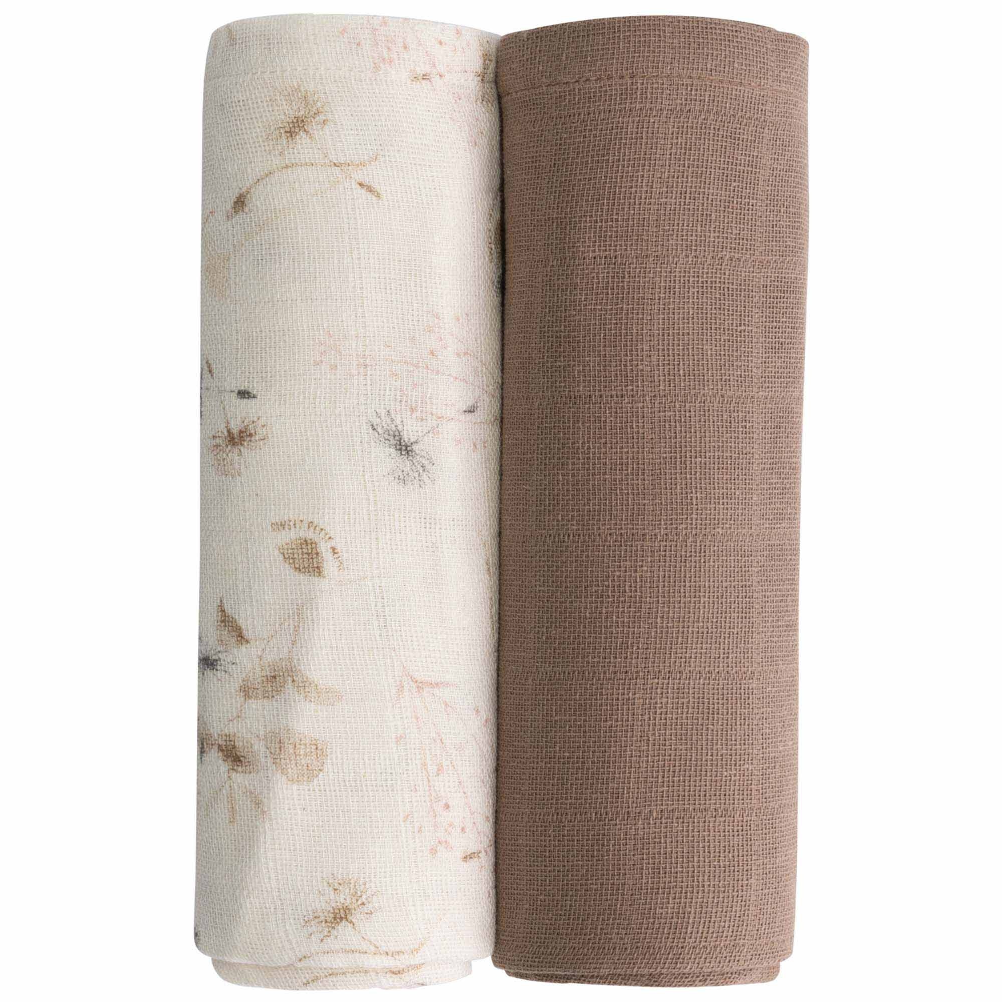 Sweet Petit Mini hydrofiele luiers 2 stuks  wit