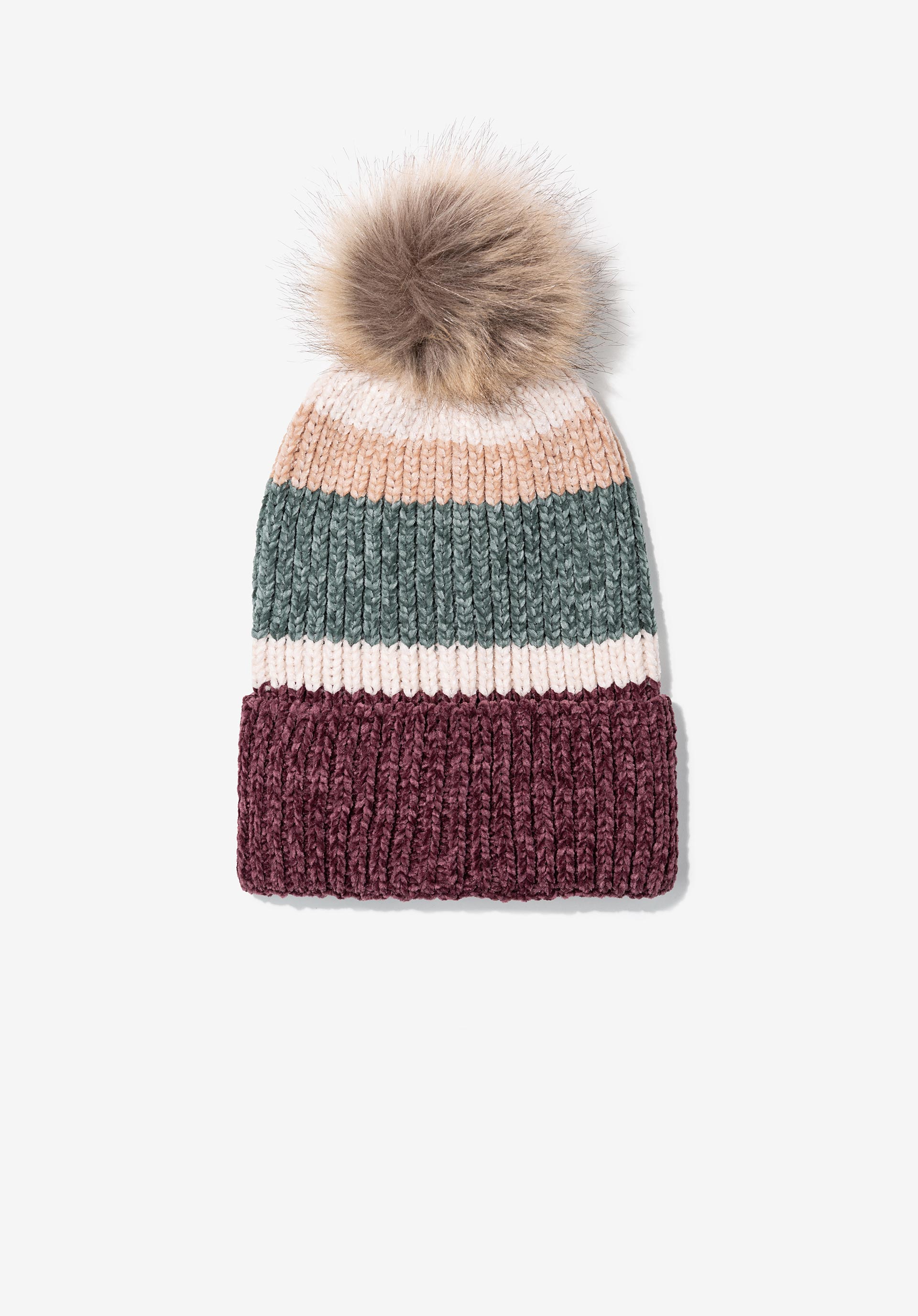 Gorro Multicolor com Pompom