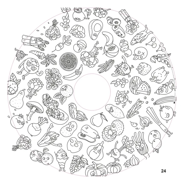 Drawin'Kids Recharge 20 feuilles XXL Drawin'kids x OMY | Blanc