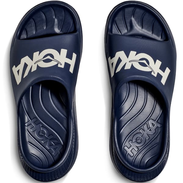 Sandale de récupération HOKA ONE ONE ORA ATHLETIC SLIDE VARSITY NAVY / WHITE