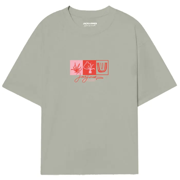 Jack & Jones Originals Canggu Front Crew Shirt Heren