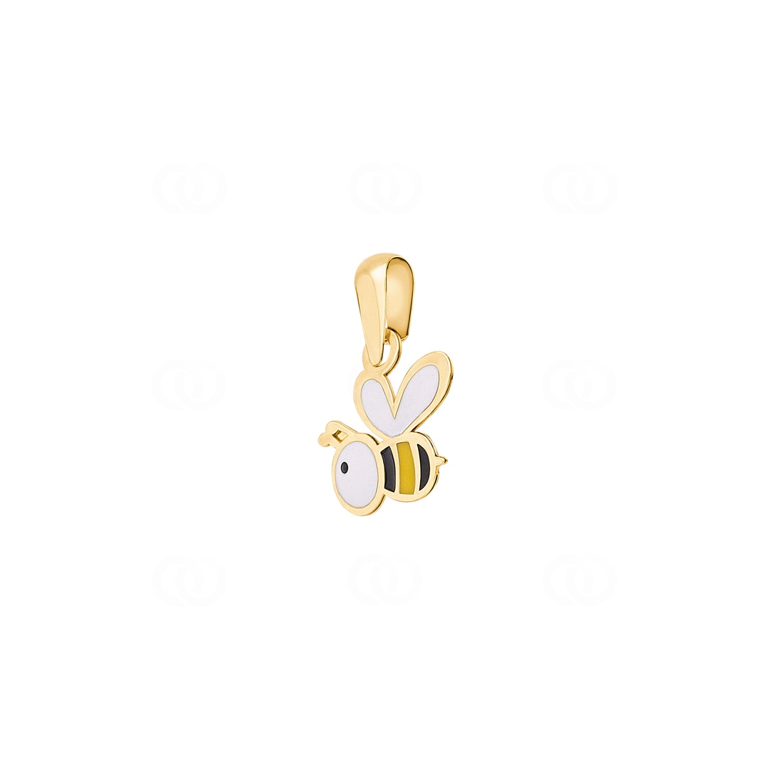 Anhänger 750/18 K Gelbgold Biene