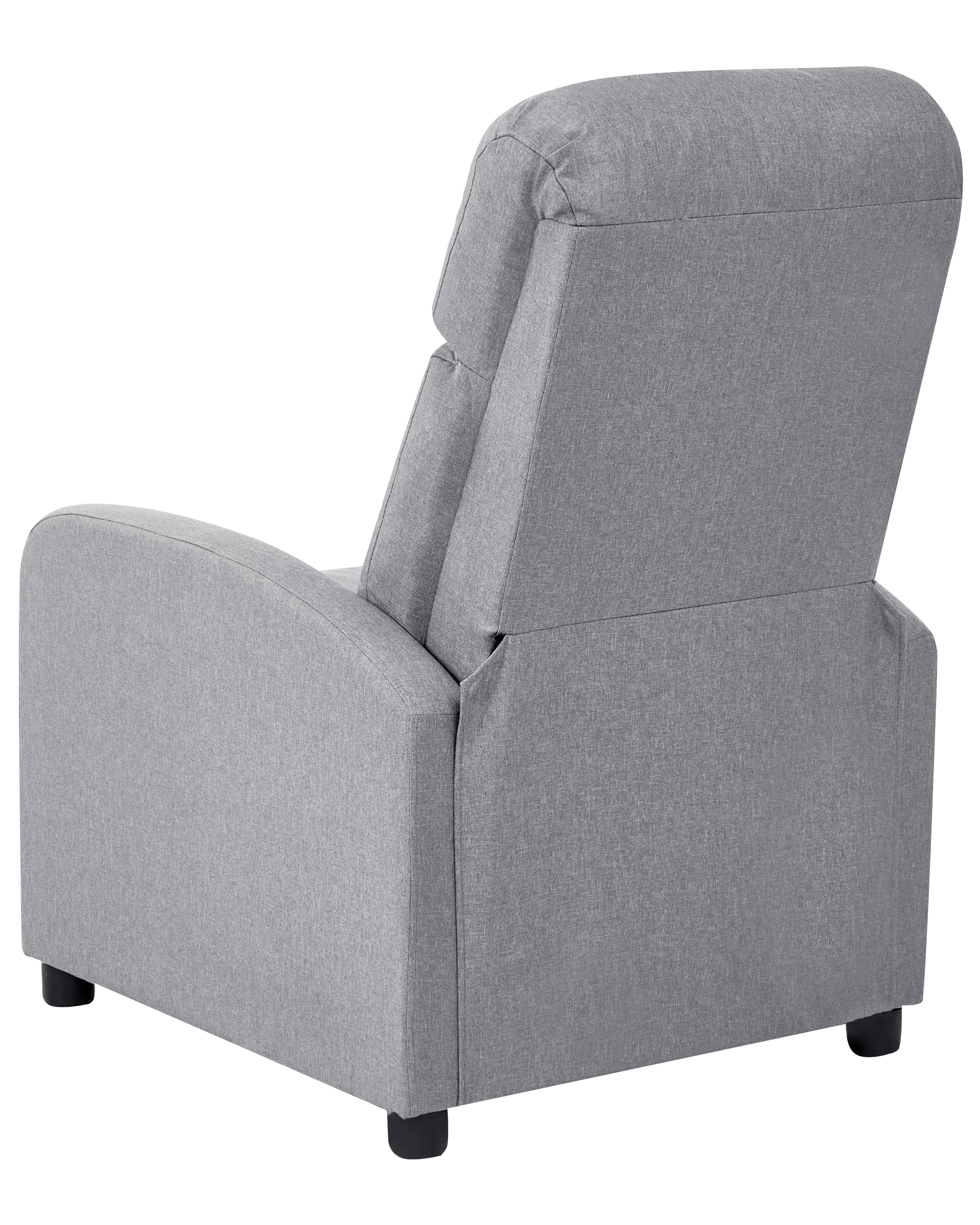 Relaxfauteuil EMINENCE Kunstlinnen Grijs