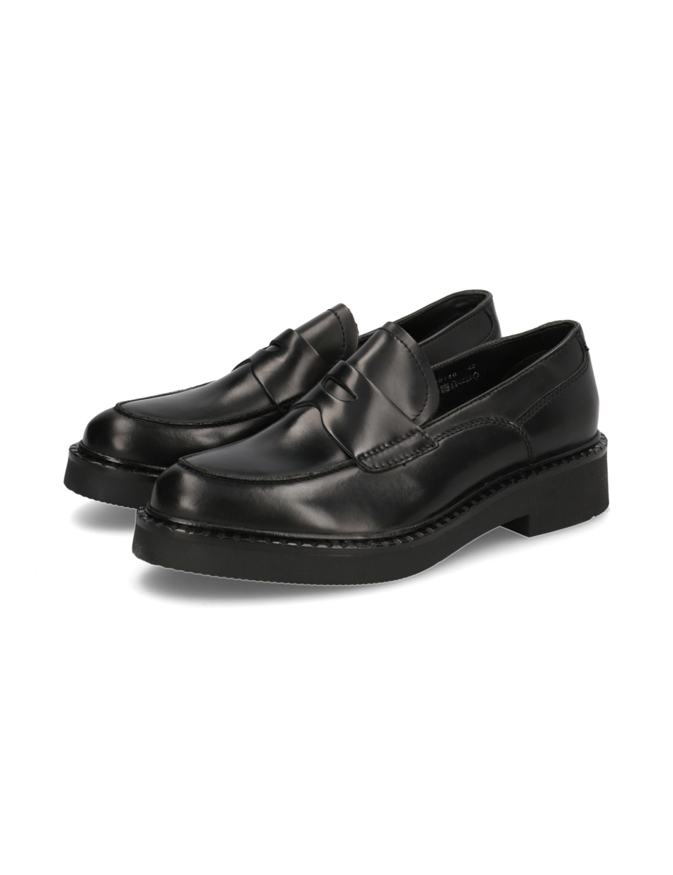 Glattleder Slipper Elegant
