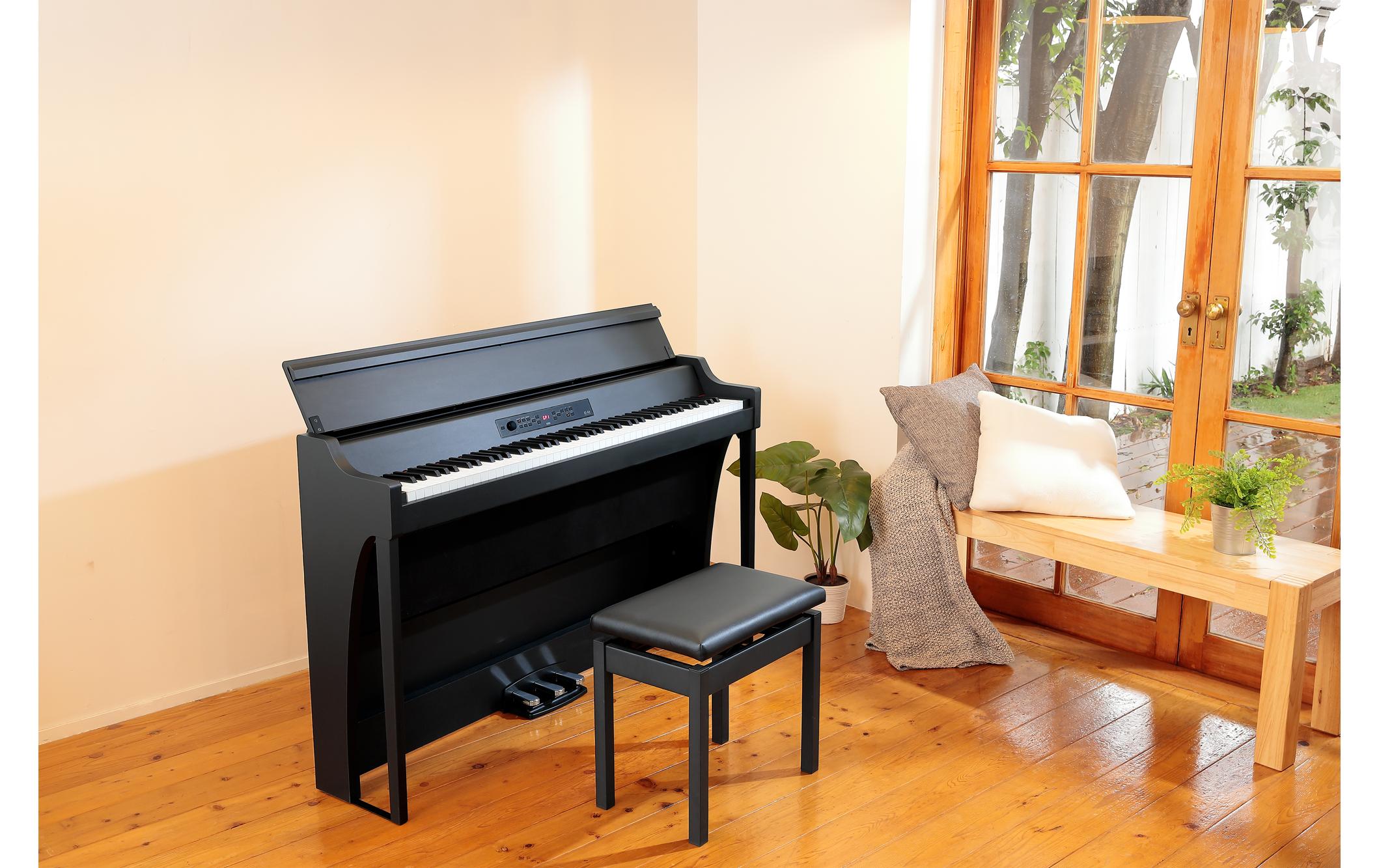 E-Piano G1 Air Schwarz<br>Digitalpiano mit Bluetooth-Audiofunktion