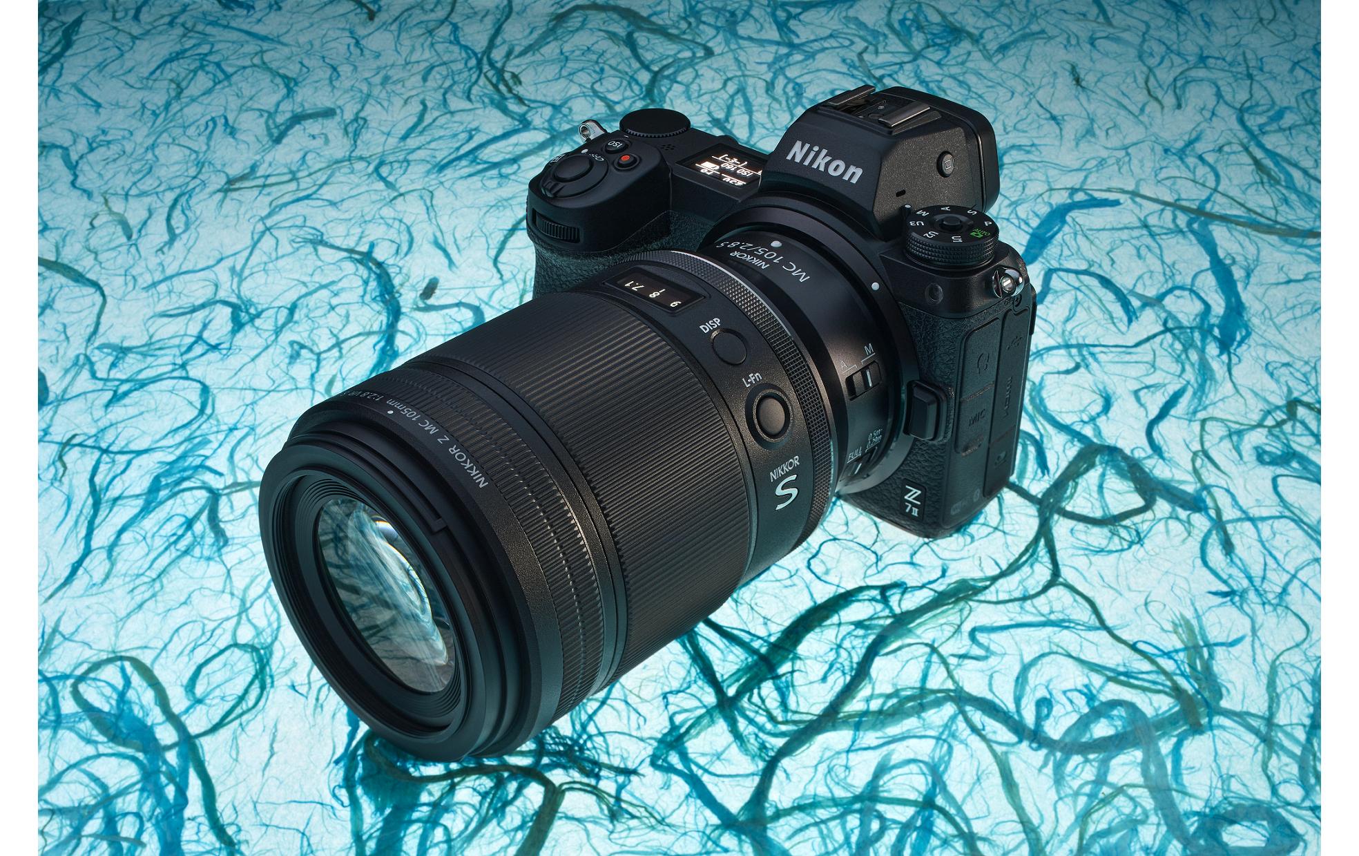 Festbrennweite NIKKOR Z MC 105mm F/2.8 VR S – Nikon Z<br>Professionelles Makroobjektiv mit mittlerer Telebrennweite