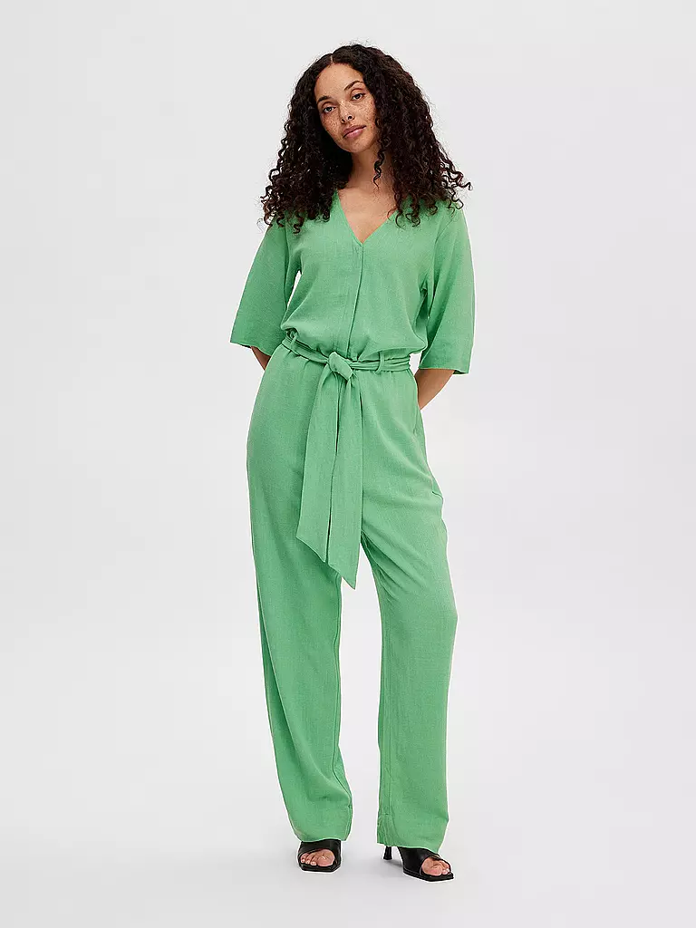 SELECTED FEMME Jumpsuit  SLFVIVA hellgrün