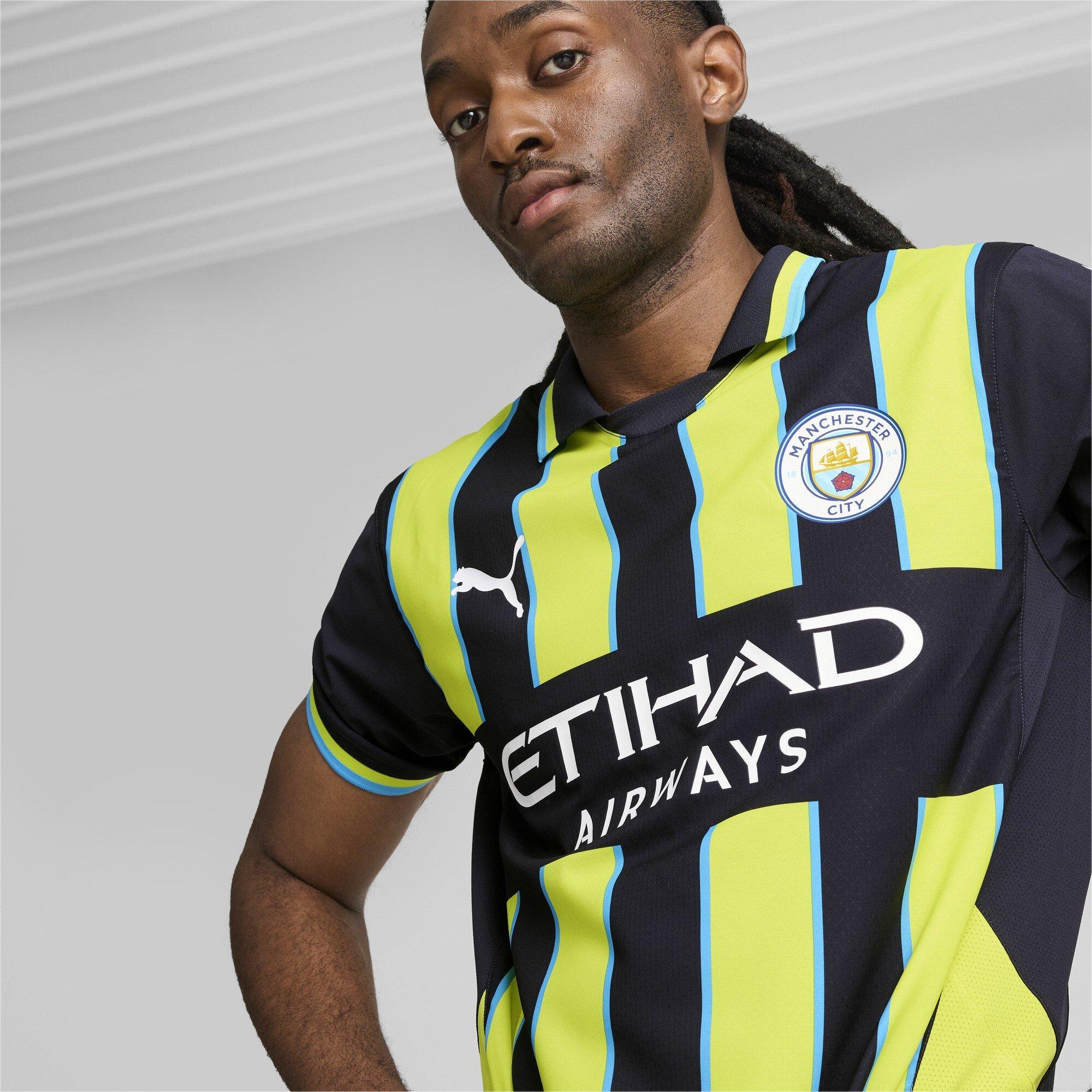 Puma Manchester City Authentic Away Shirt 2024 2025 Adults