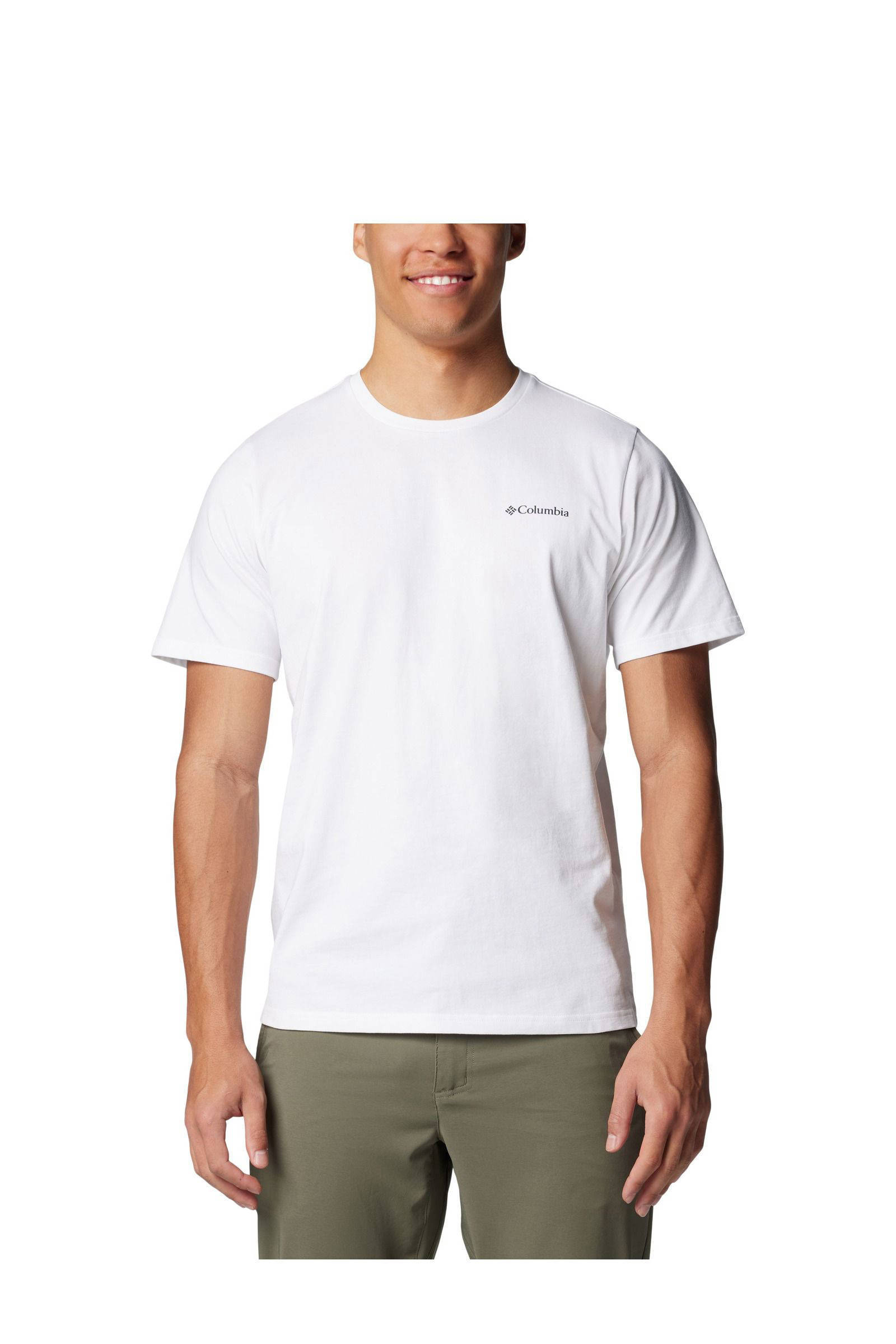 Columbia T-shirt wit