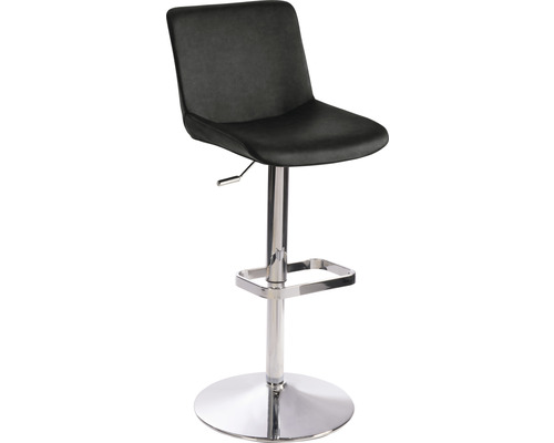 Barkruk Mayer Zitmeubelen 1235G 44 x 48 x 85 cm Staal chroom/zwartgrijs