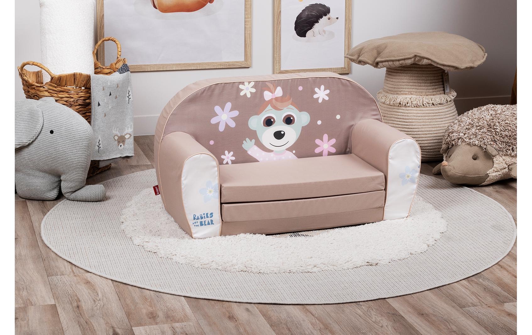 Knorrtoys® Kindersofa »«Baby Treflinka»« Ausklappbar