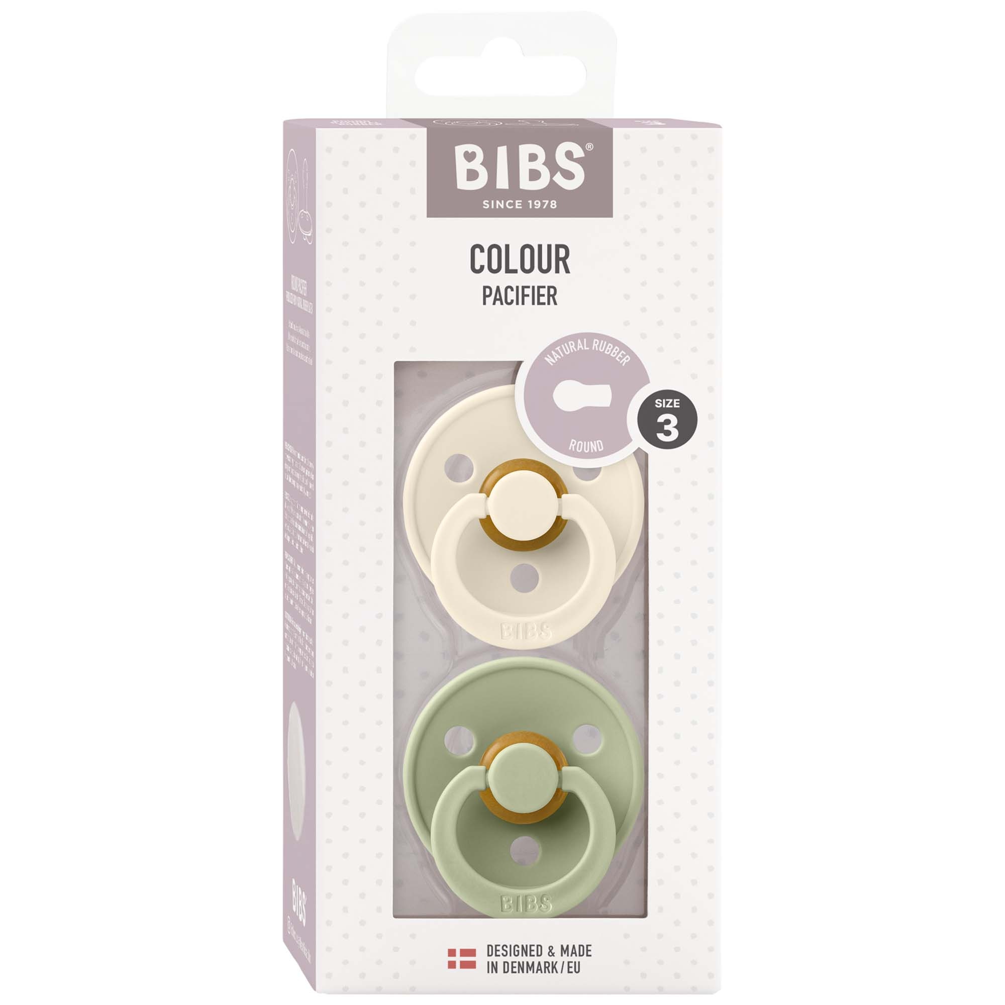 Bibs fopspeen Size 3 groen