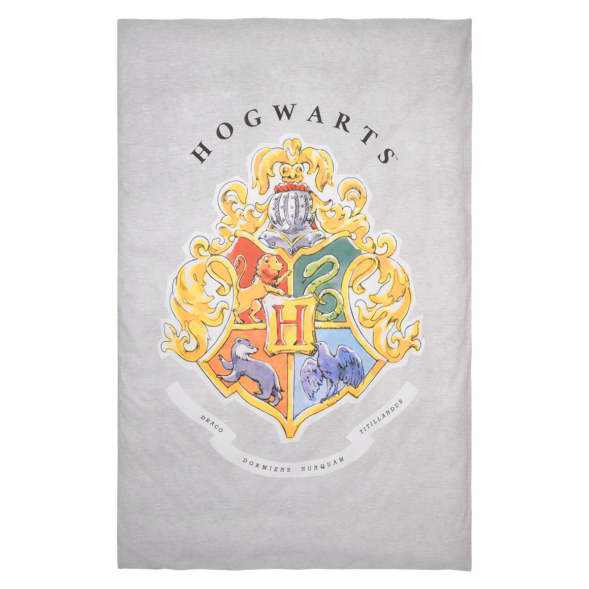 My Home Harry Potter Bettwäsche ca. 135 x 200 cm hellgrau