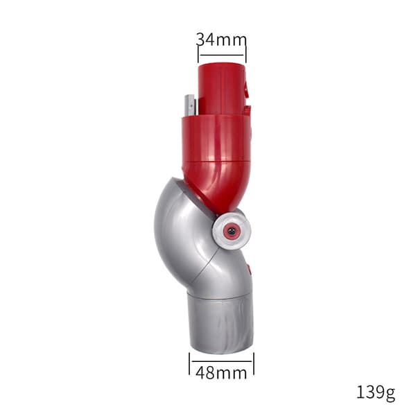 INF Støvsugeradapter Vinkeladapter for vanskelig tilgjengelige områder Kompatibel med Dyson V10 Slim og V12 Slim
