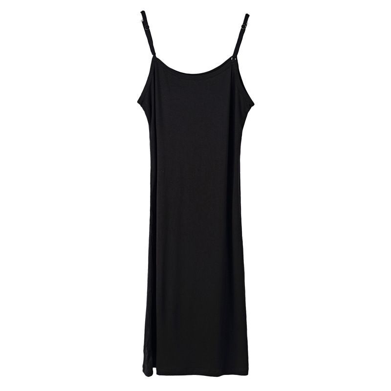 Bababy - Slipdress / Versleten gestreepte trui / Ringriem