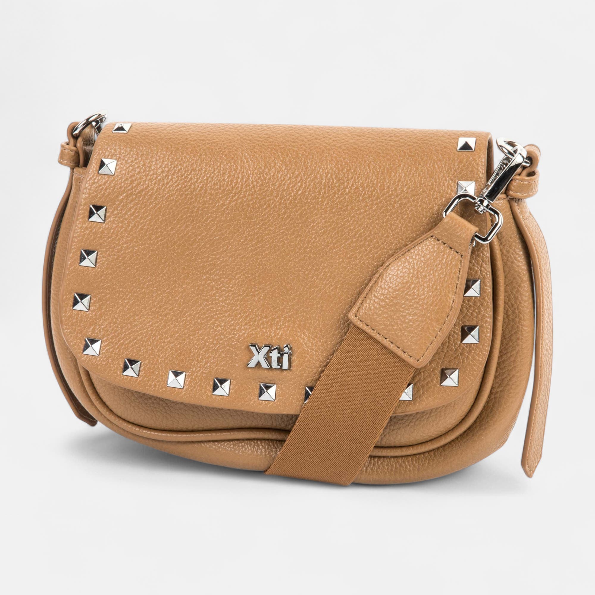 Sac bandoulière camel