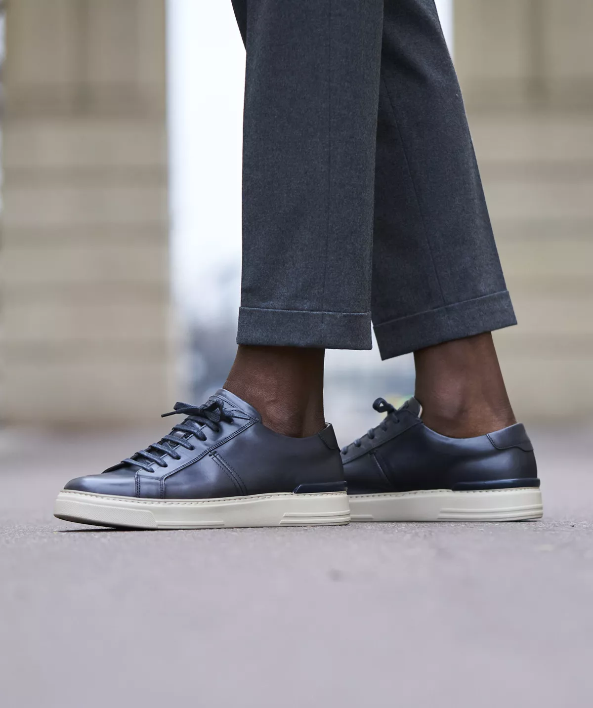 Sneakers RIVA Gris Patiné