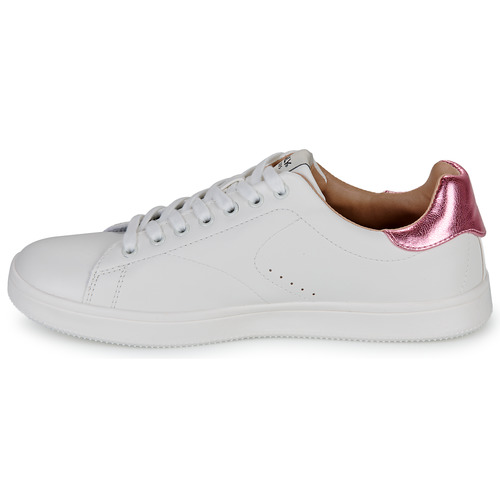 Only - ONLSHILO-44 PU CLASSIC SNEAKER - Blanc / Rose