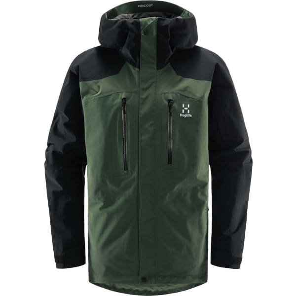Veste ski de randonnée HAGLÖFS ELATION GORE-TEX JACKET MEN FJELL GREEN/TRUE BLACK