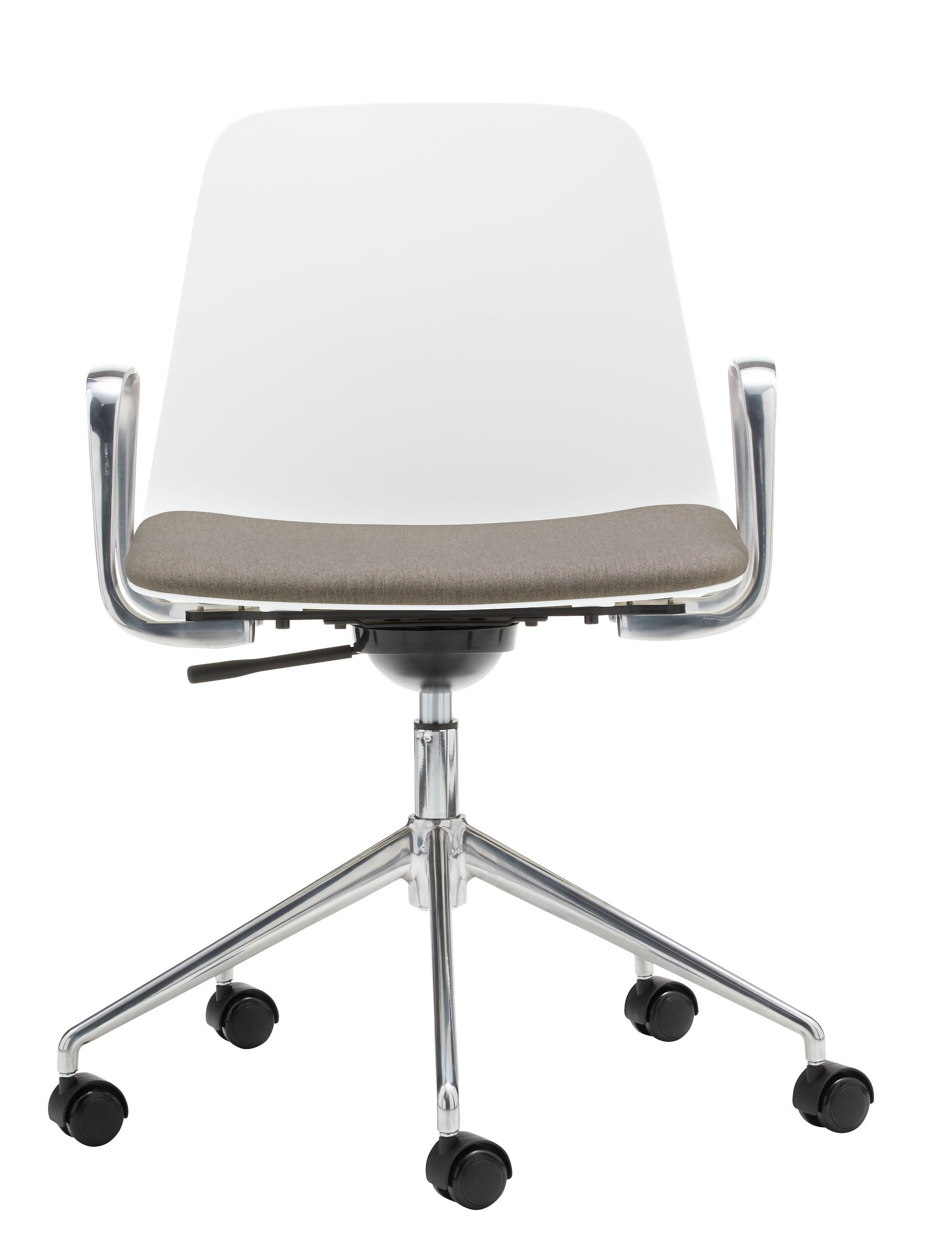 MUSK Bürostuhl - Weiss / B: 65.5 cm x T: 65.5 cm x H: 84.5 cm