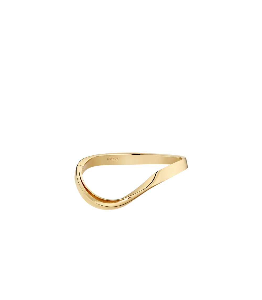 Jonc Éole - Dorée à l’or 24 carats