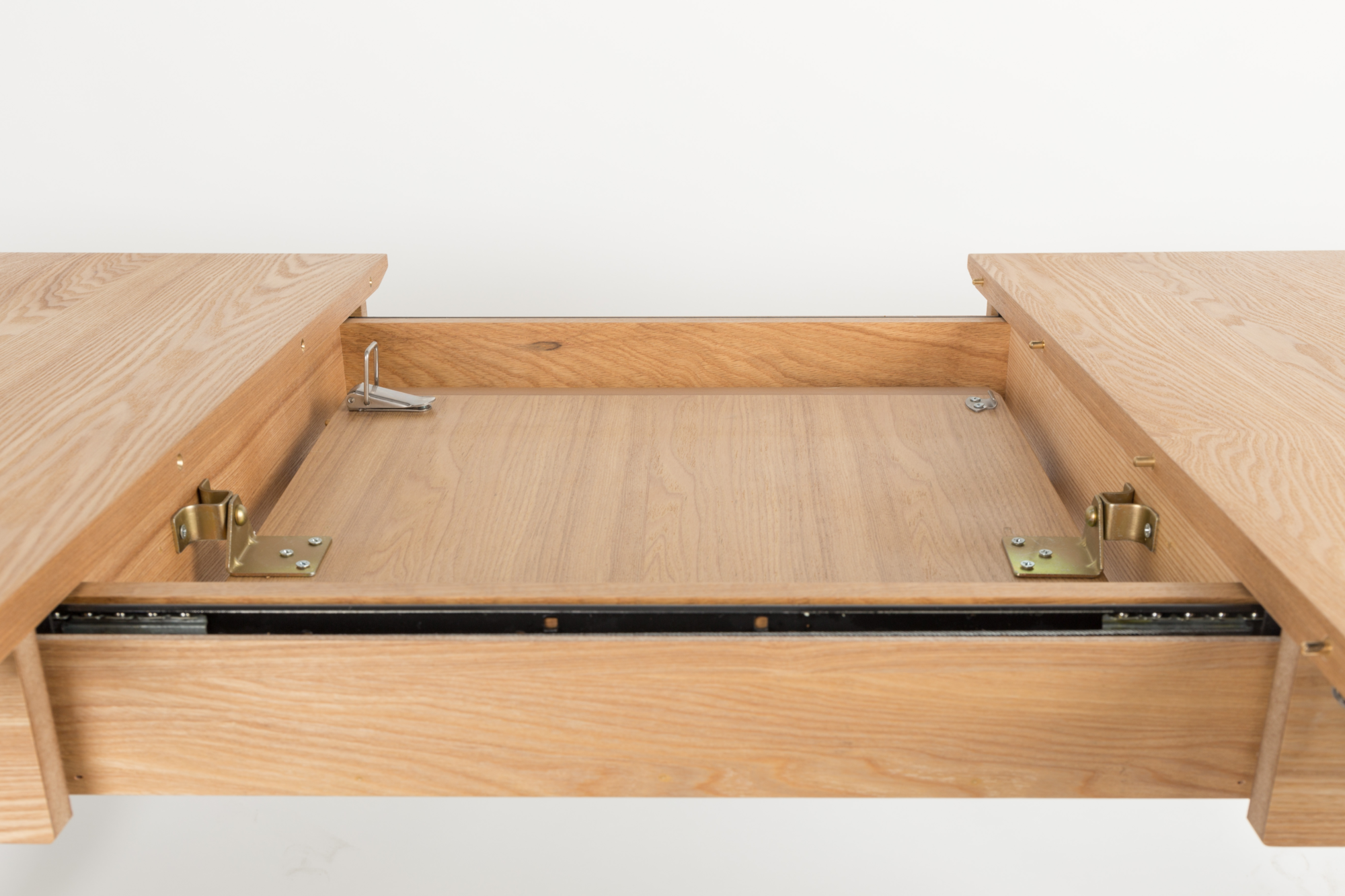 Eettafel Glimps rechthoekig uitschuifbaar naturel 120-160 x 80