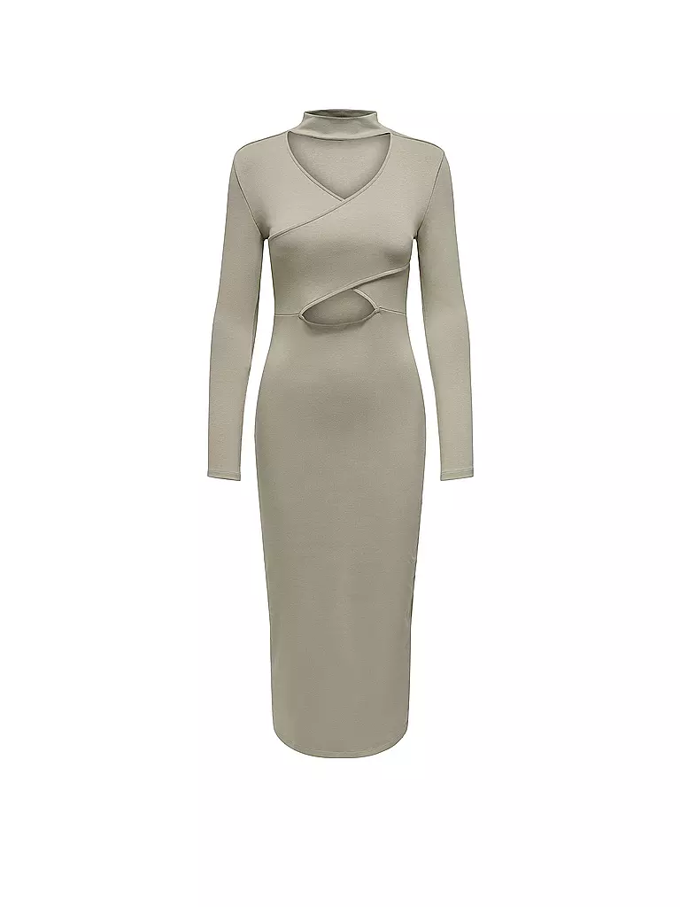 ONLY Midikleid ONLINA hellgrau