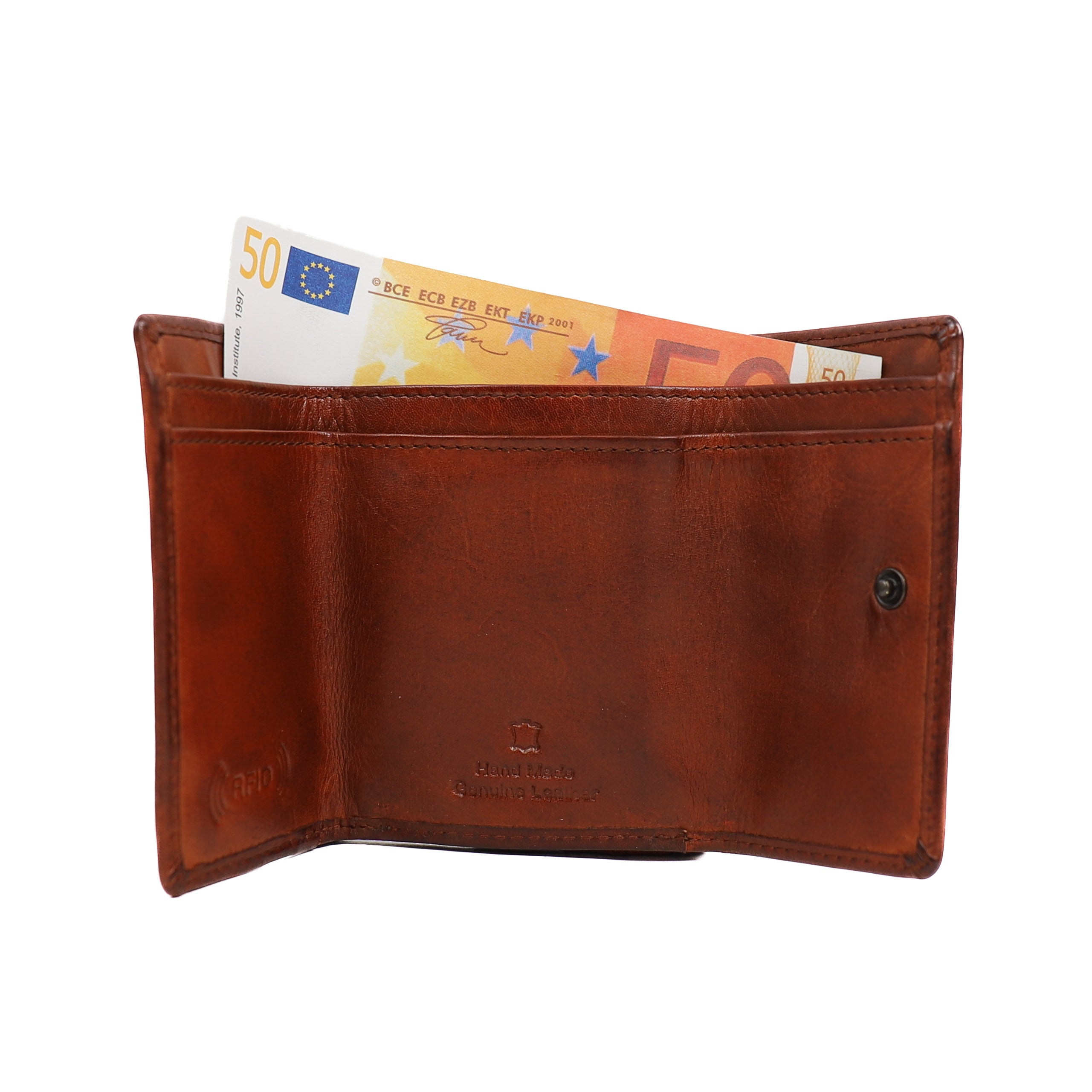 Portemonneetje 'Jolie' cognac Cognac