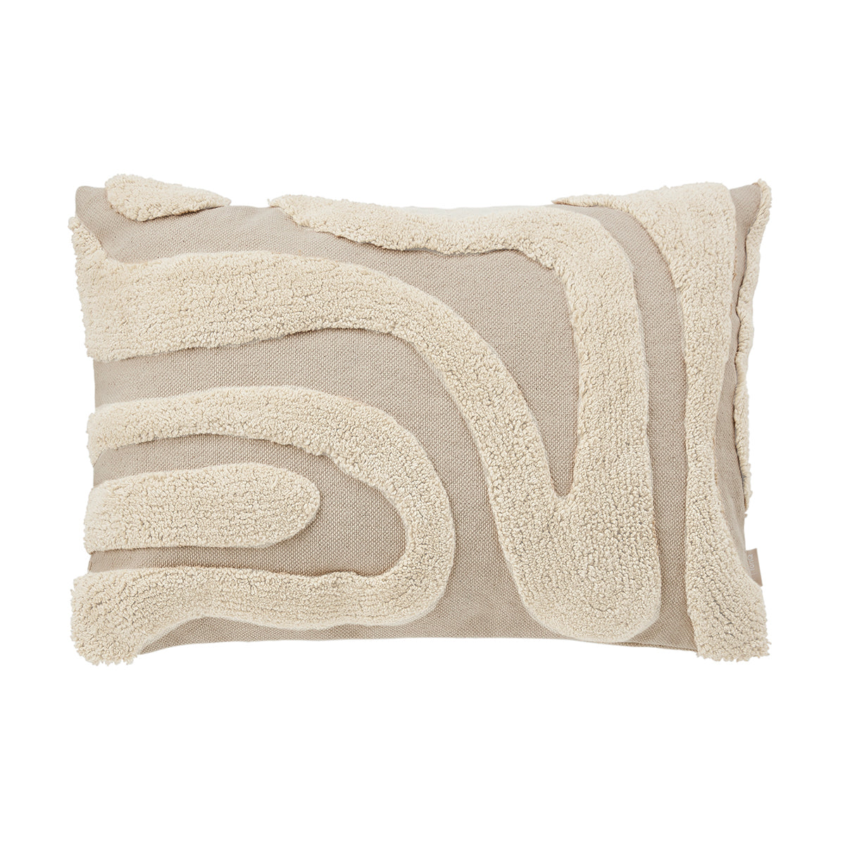 by fonQ Wave Sierkussen 40 x 60 cm - Beige