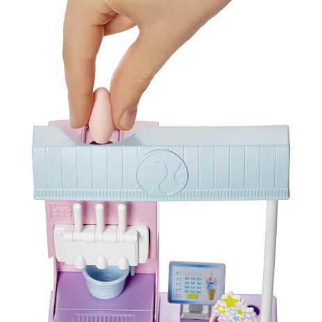 Barbie isbutik legesæt
