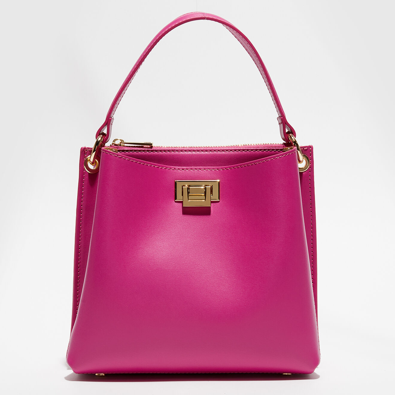 Abaco Studio Sac à main en Cuir Melissa violet - 25x23x18 cm